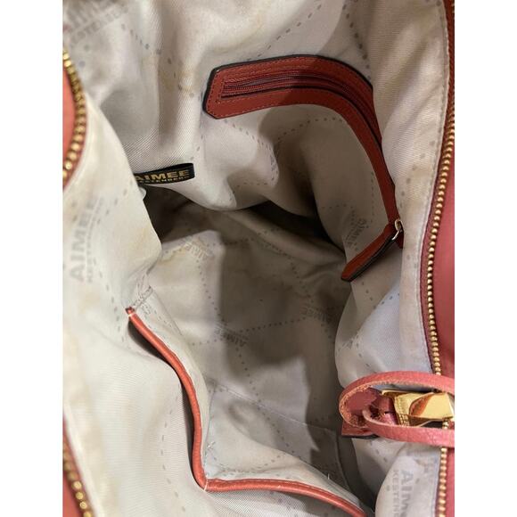 Aimee Kestenberg Teracotta color large leather hobo gorgeous color!! - Picture 7 of 16